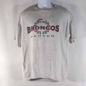 NFL Team Denver Broncos Unisex Cotton Tee T-Shirt Size L Large - Logo 7 Inc.